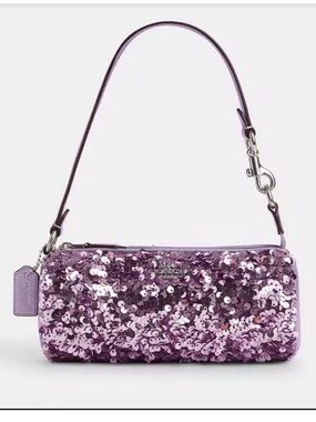 Coach Nolita Sequin barrel bag